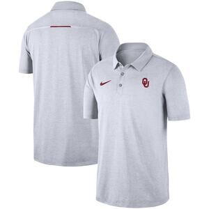 Nike Oklahoma Sooners Dri-FIT Polo Shirt Men's White College Fan - Size 3XL